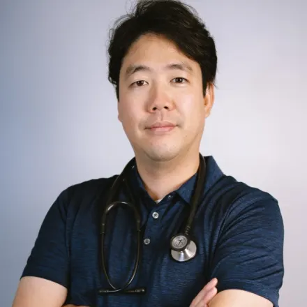 Dr. Ji Seuk Park with his arms crossed